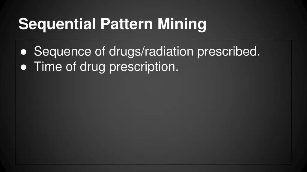 sequential pattern mining