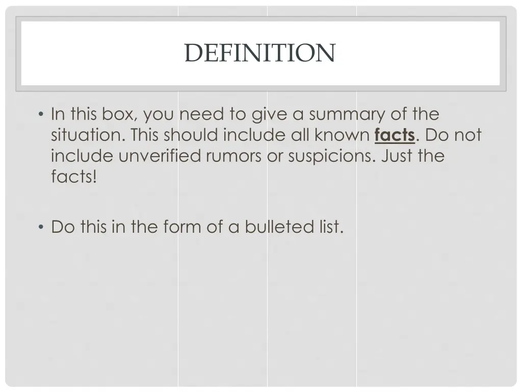 definition