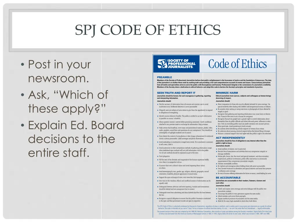 spj code of ethics