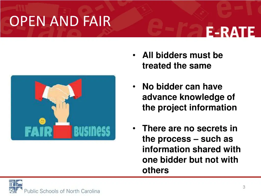 open and fair