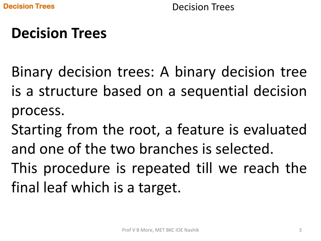 decision trees decision trees 1