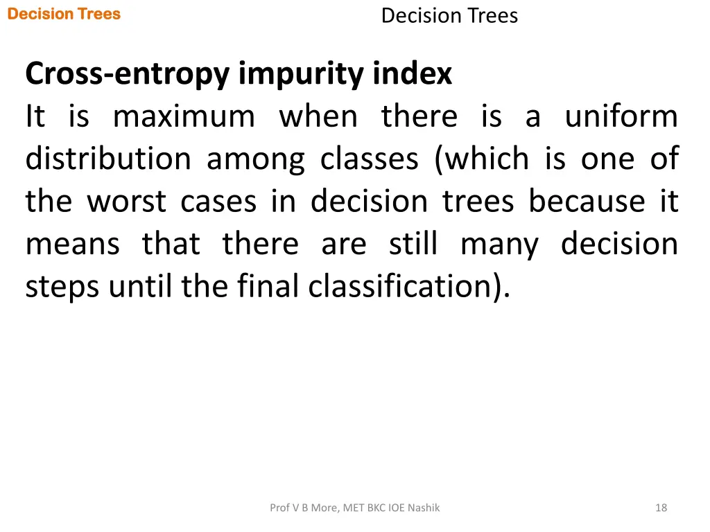 decision trees decision trees 16