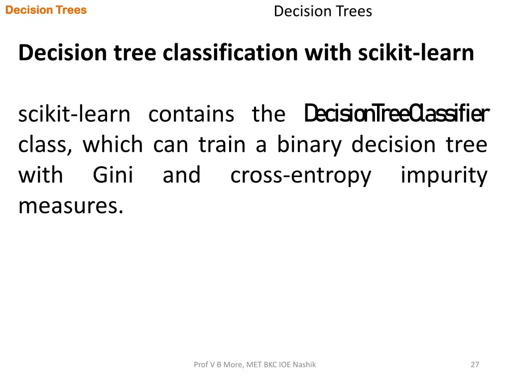 decision trees decision trees 25