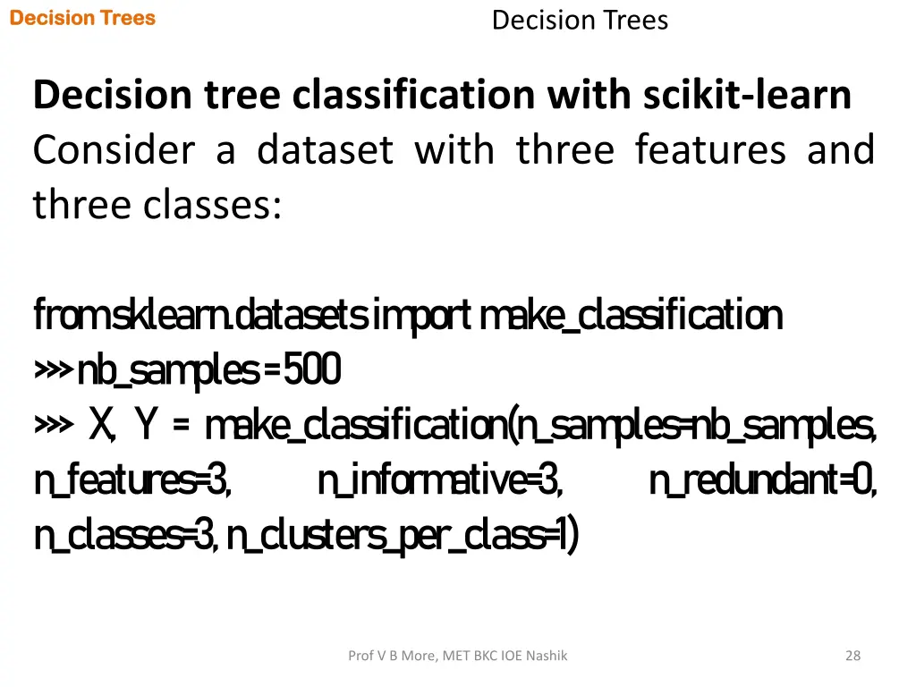 decision trees decision trees 26