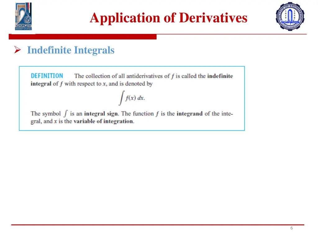 application of derivatives 4