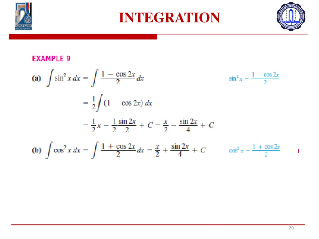 integration 12