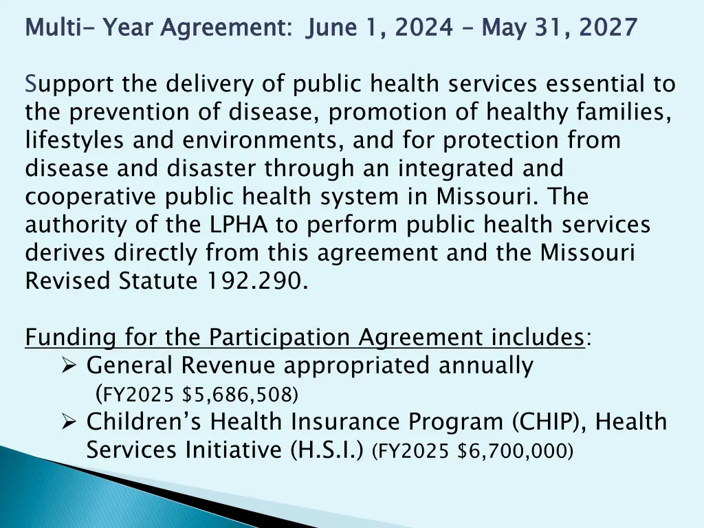 multi support the delivery of public health