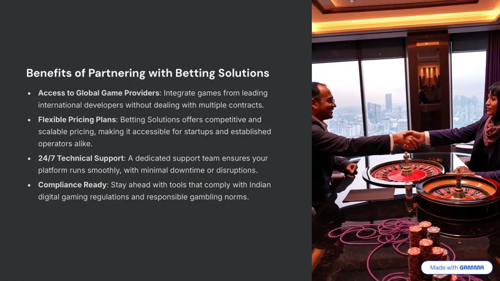 benefits of partnering with betting solutions