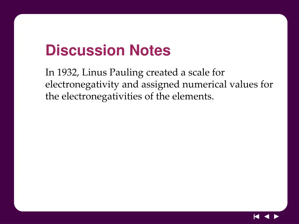 discussion notes