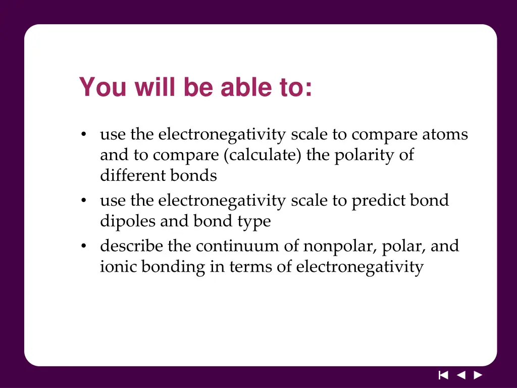 you will be able to