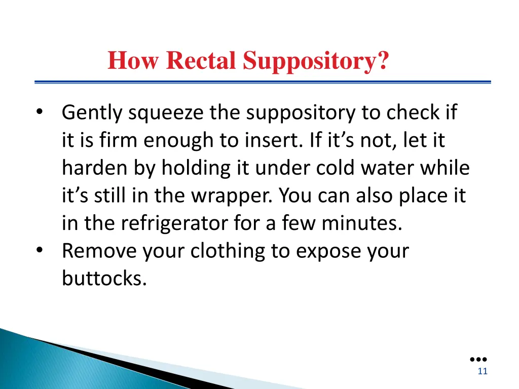 how rectal suppository 2