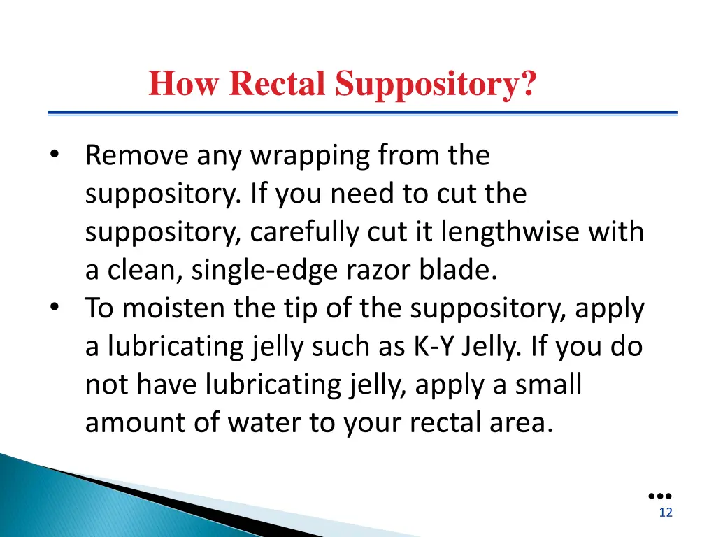 how rectal suppository 3