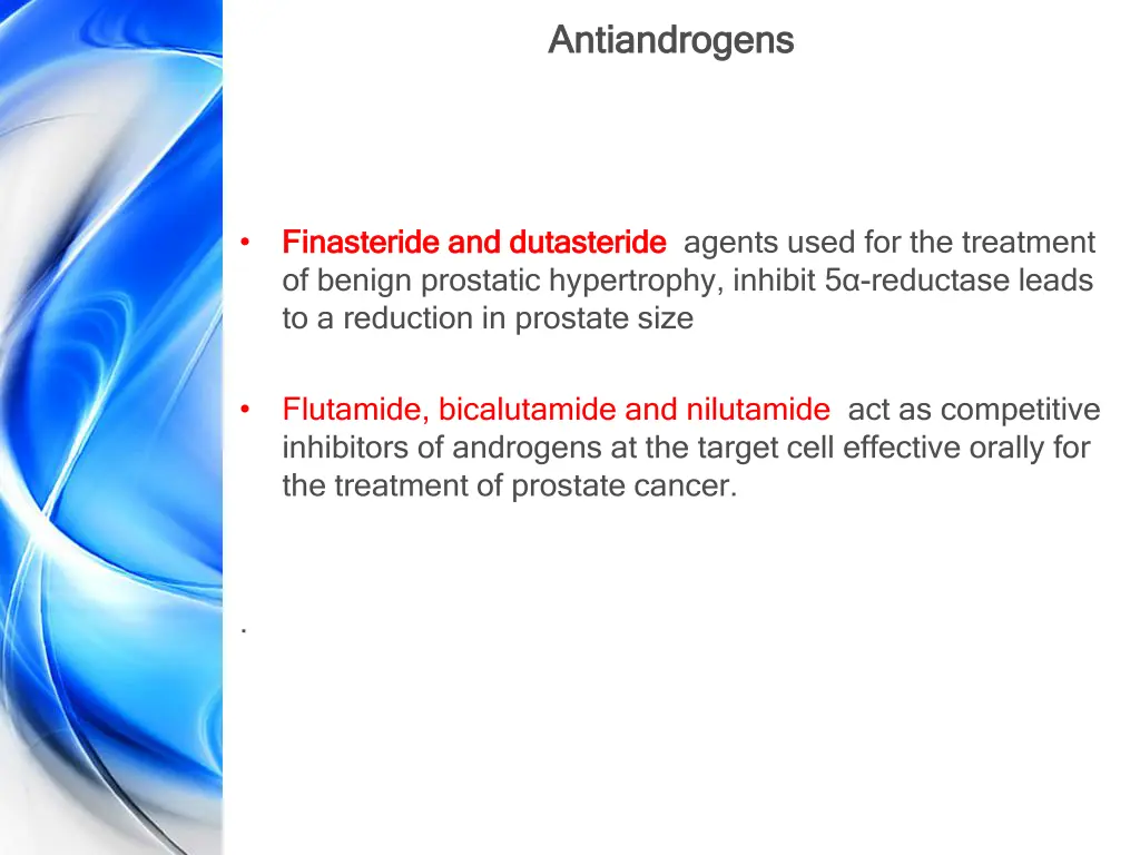 antiandrogens antiandrogens