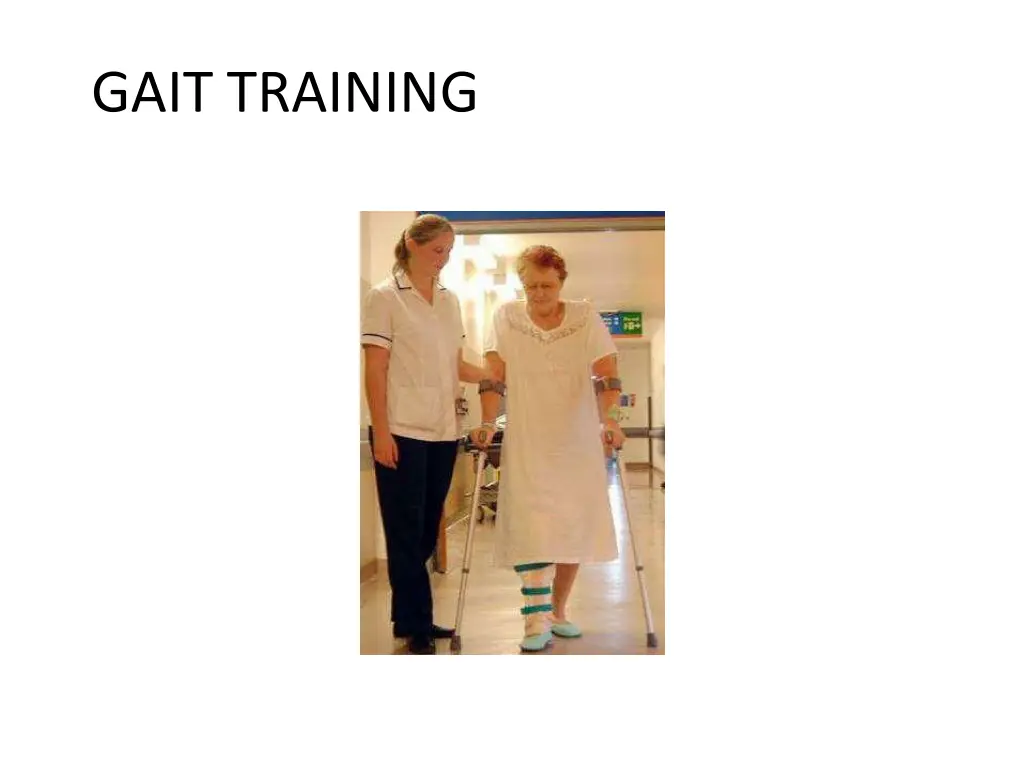 gait training