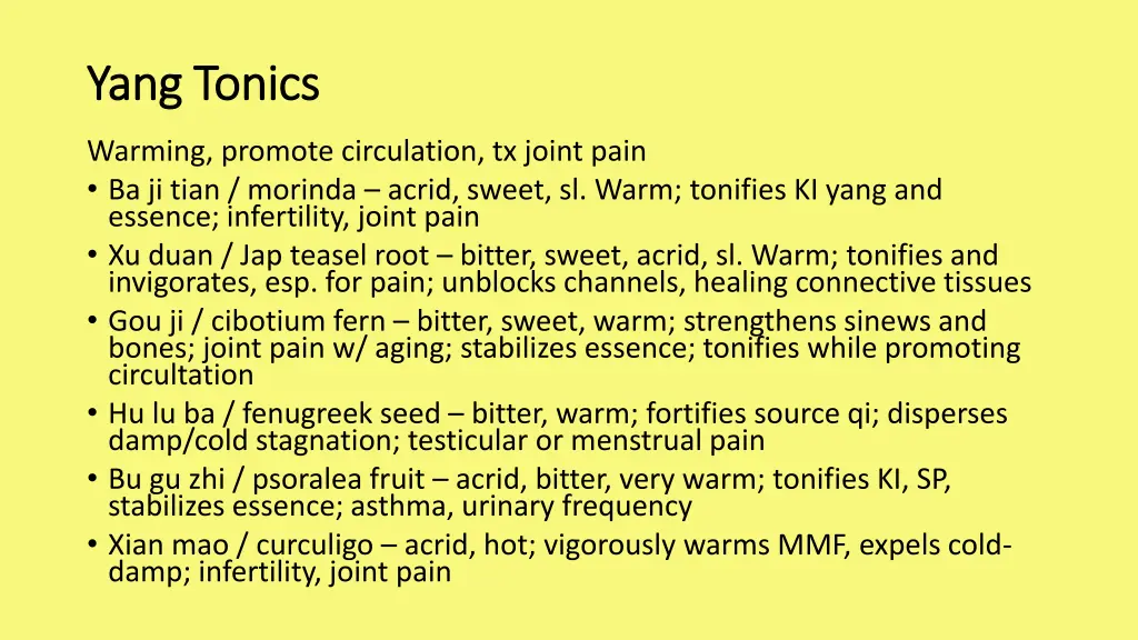 yang tonics yang tonics 1