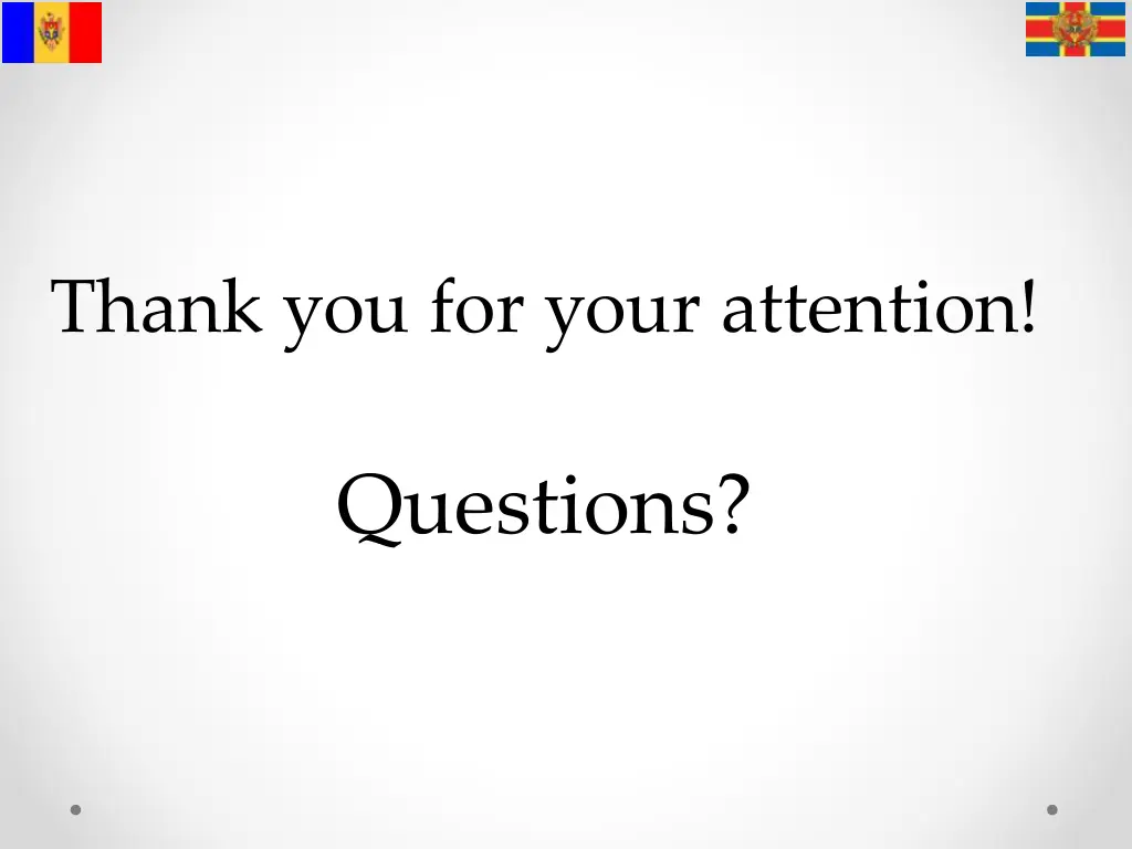 thank you for your attention
