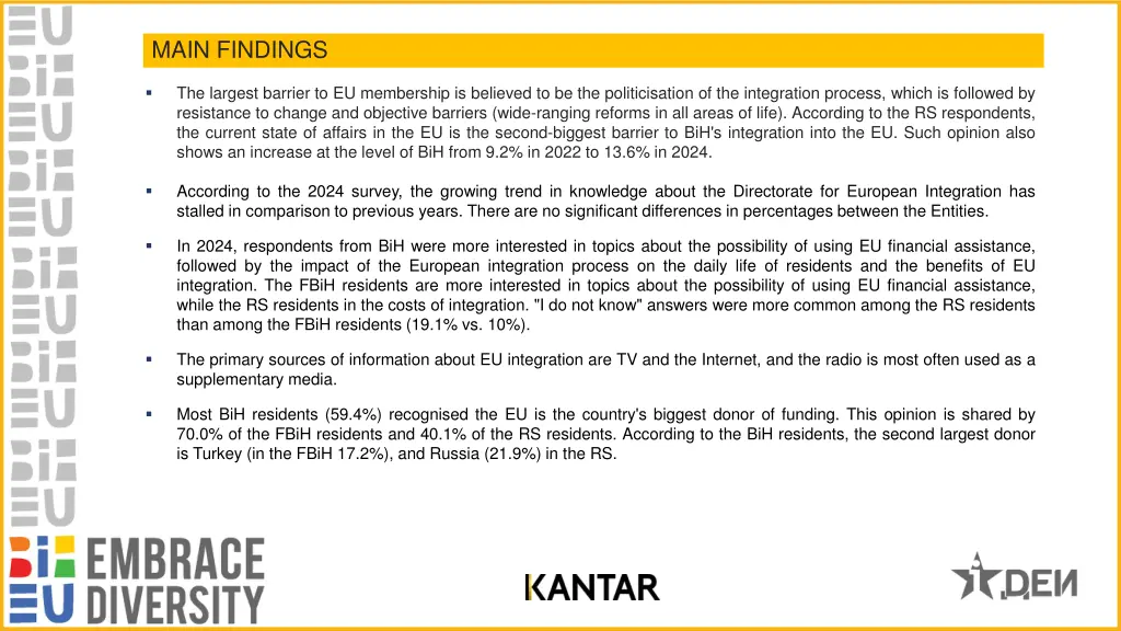 main findings 2