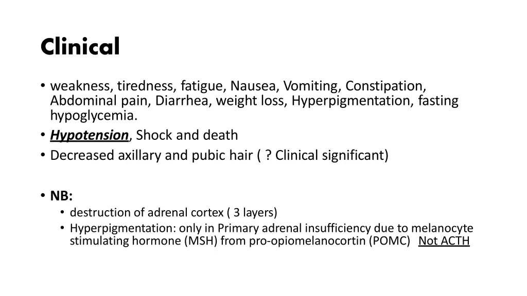 clinical