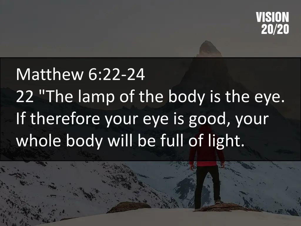 matthew 6 22 24 22 the lamp of the body 1