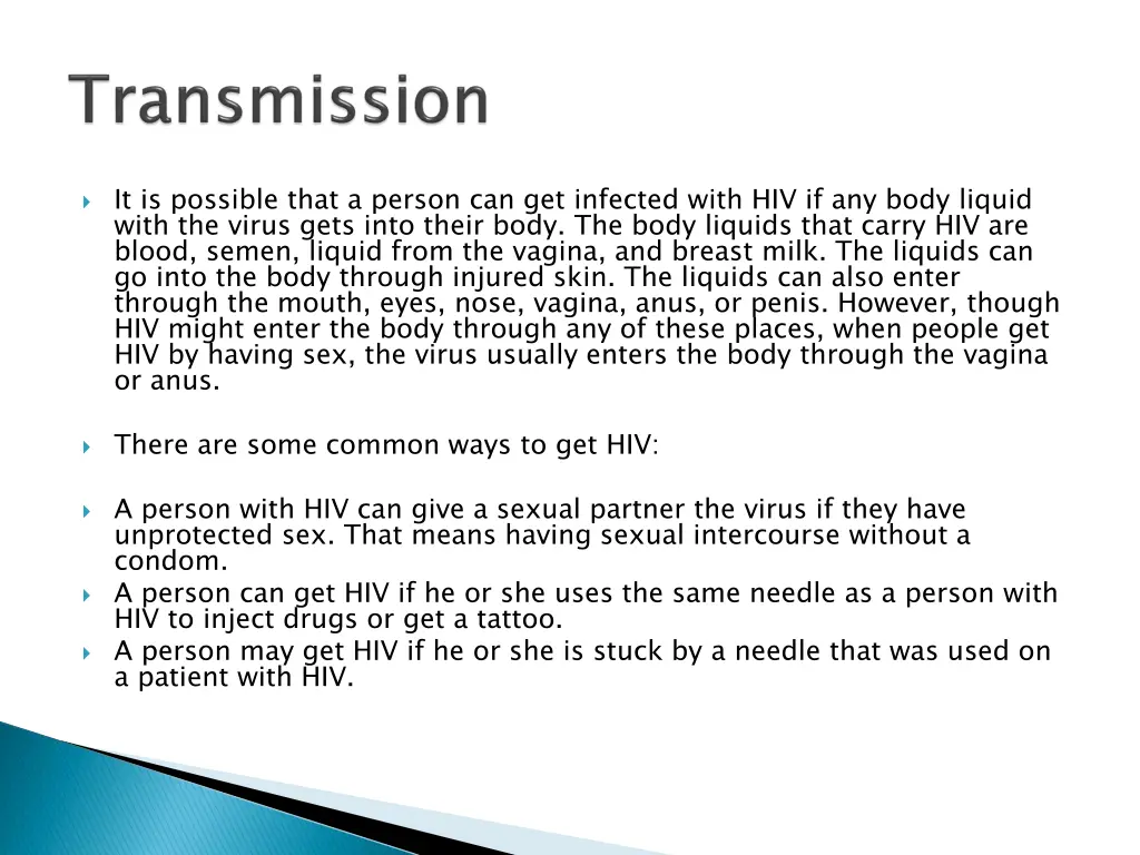 it is possible that a person can get infected