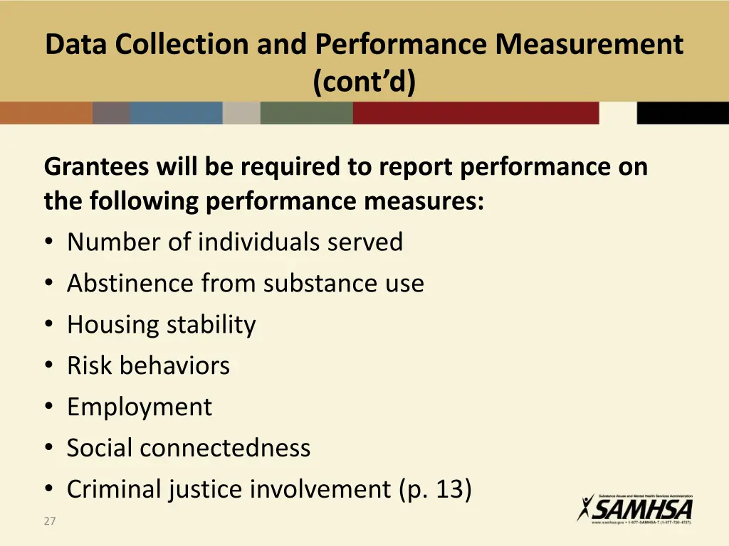 data collection and performance measurement cont d 1