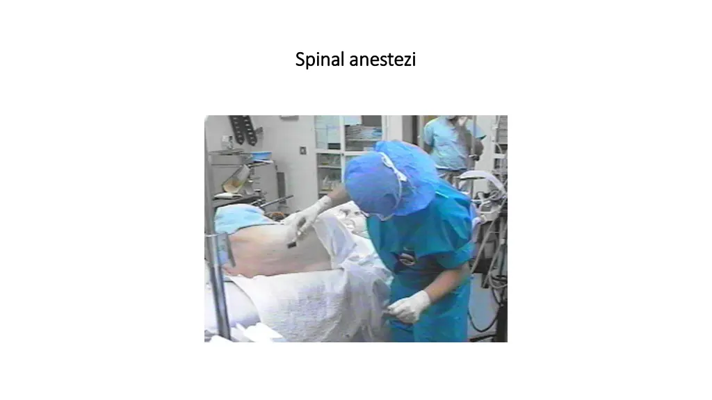 spinal anestezi spinal anestezi