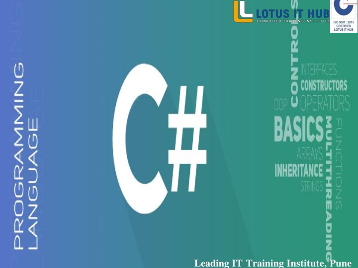 leading it training institute pune
