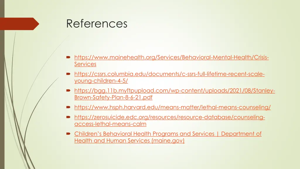 references