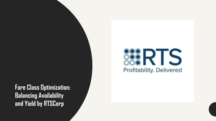 fare class optimization balancing availability