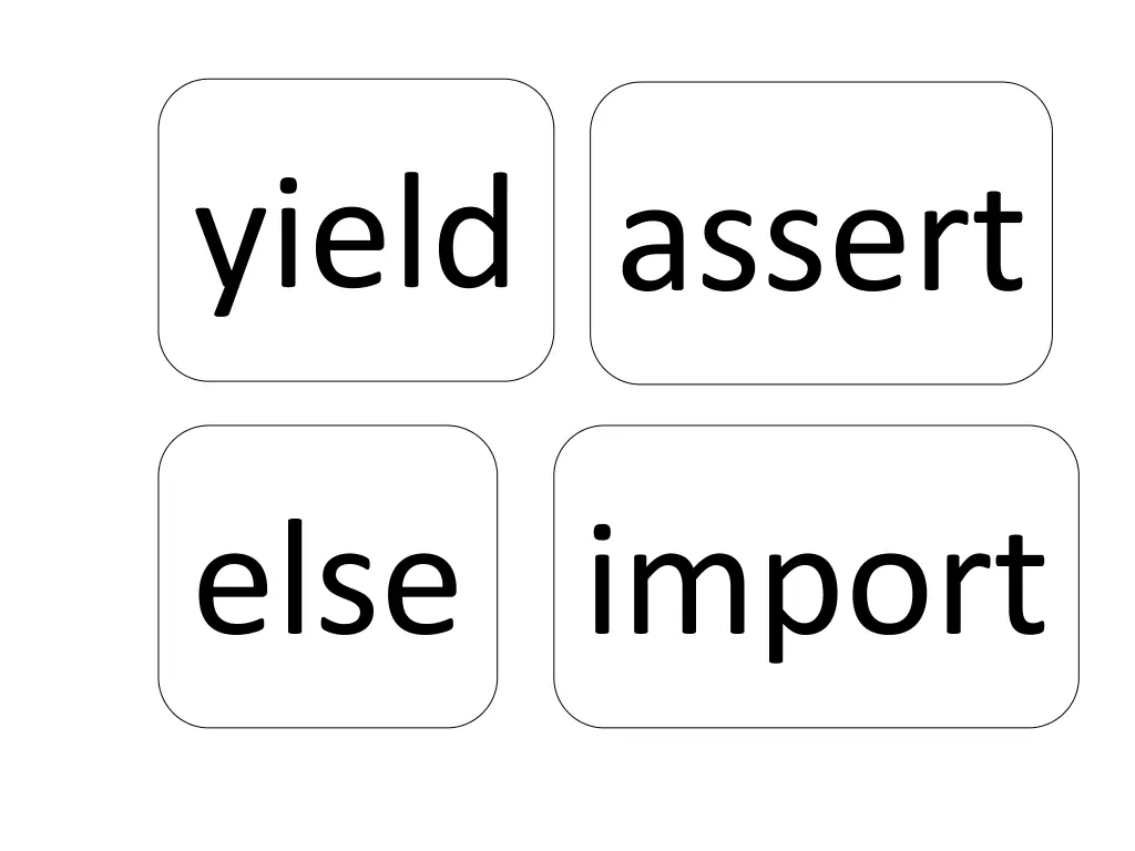 yield
