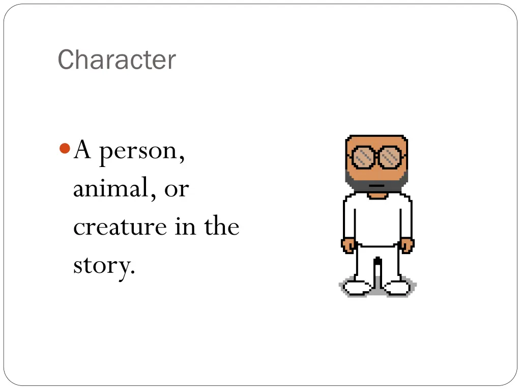 character