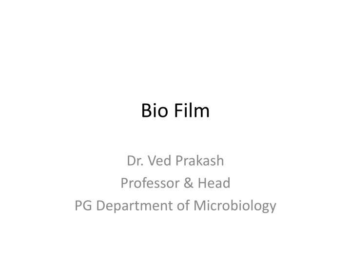 bio film