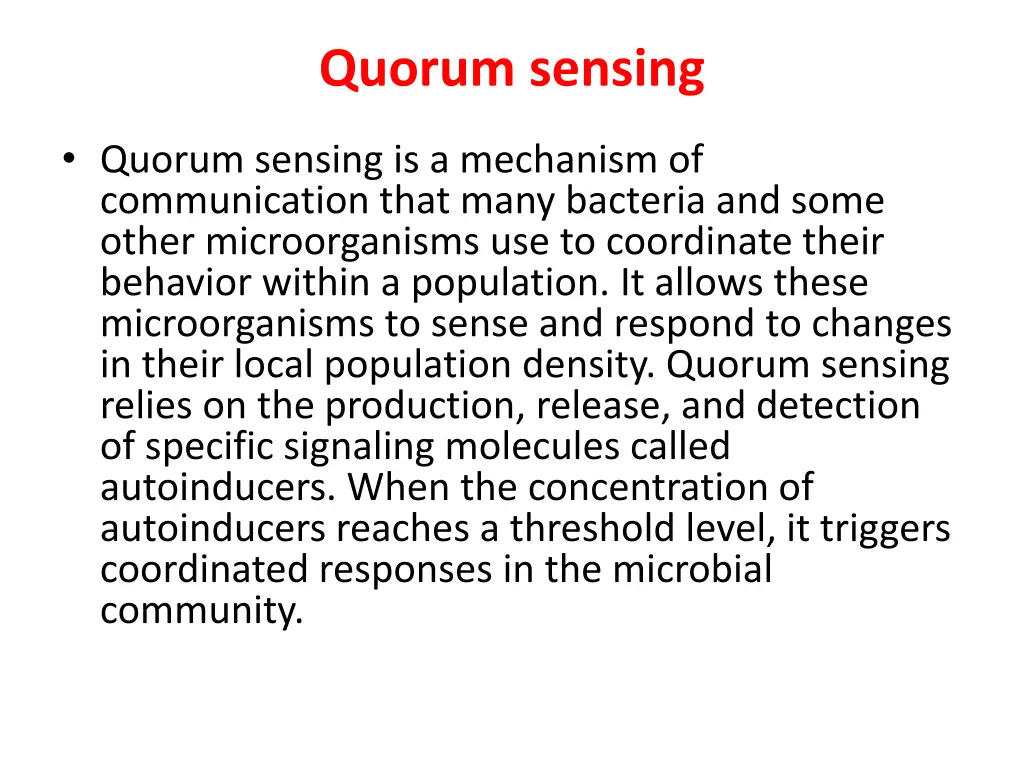 quorum sensing 1