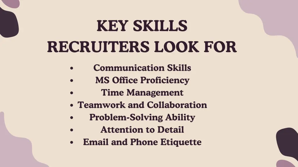 key skills