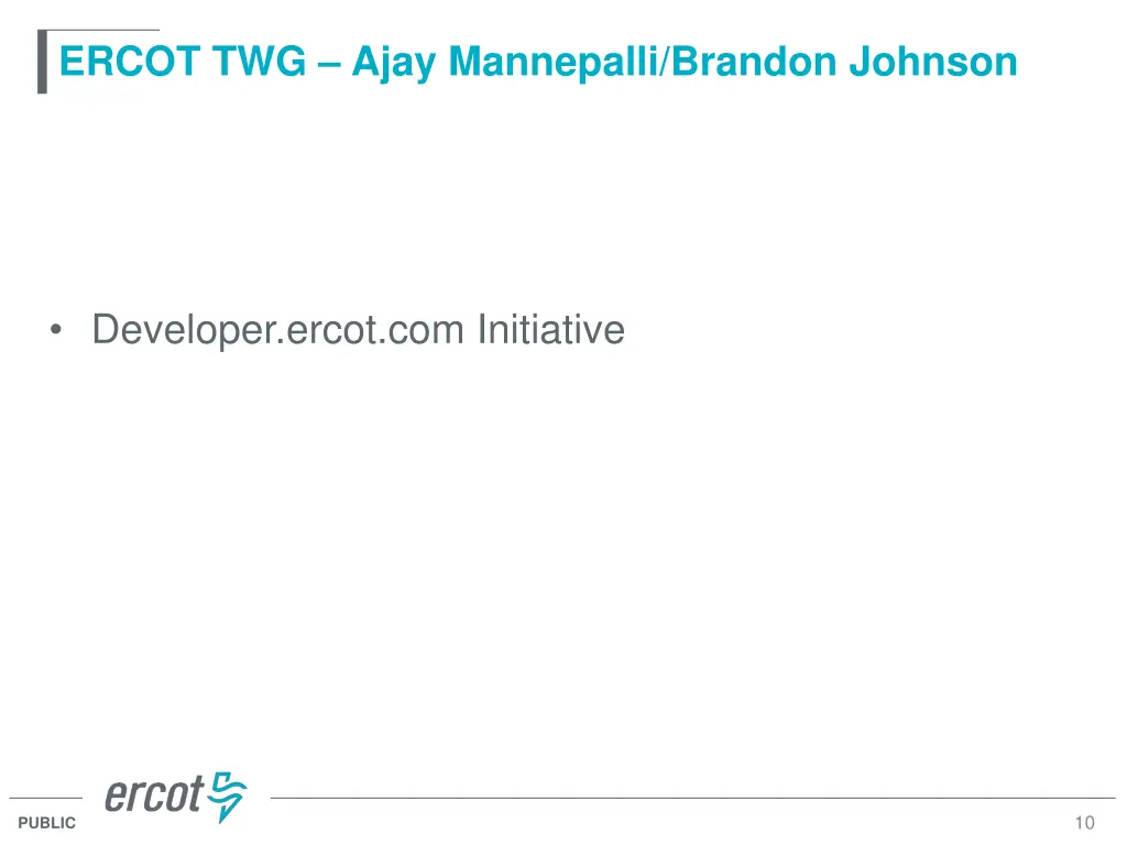 ercot twg ajay mannepalli brandon johnson