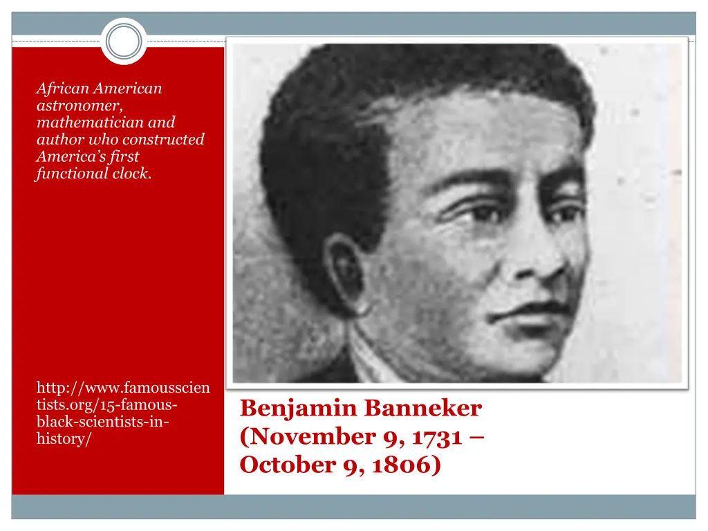 african american astronomer mathematician
