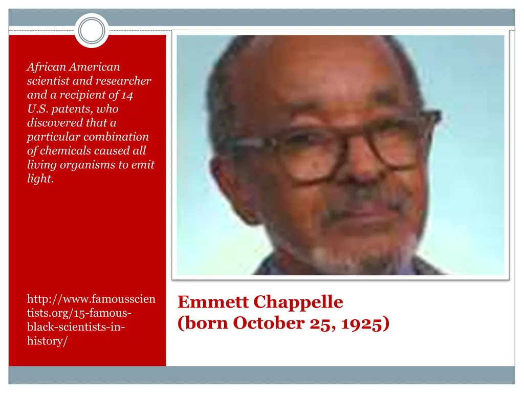 african american scientist and researcher