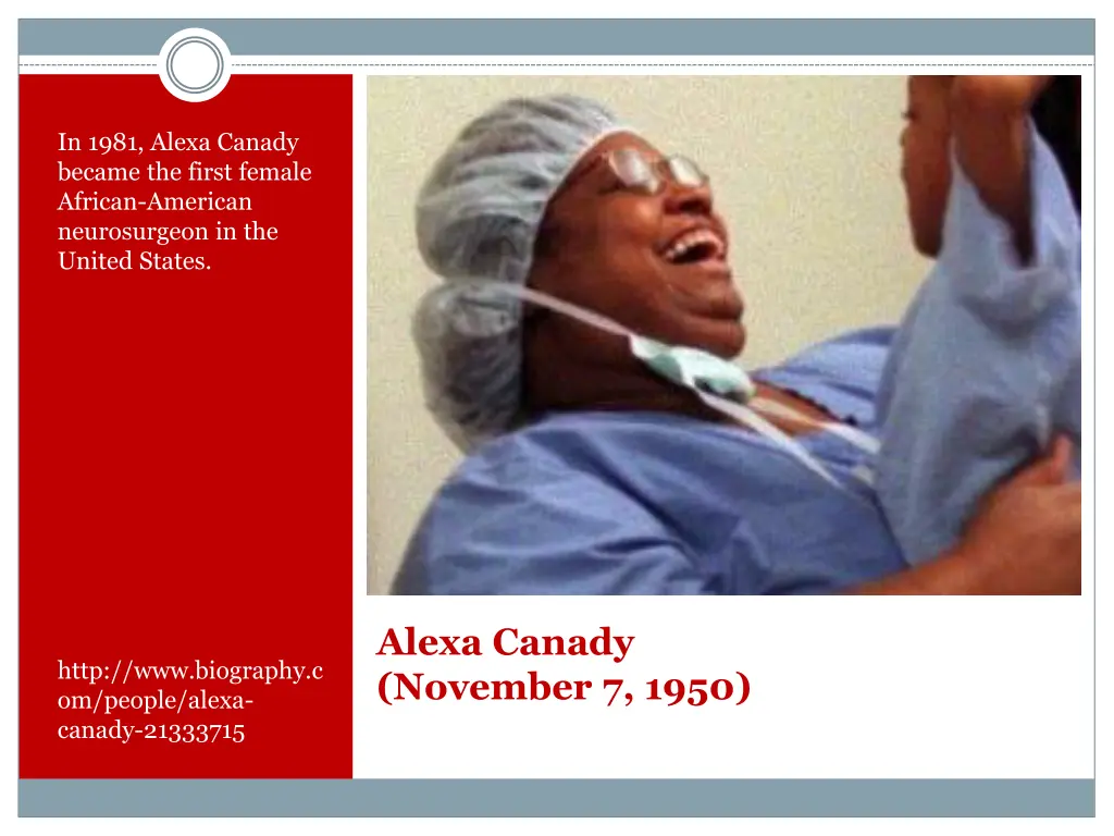 alexa canady