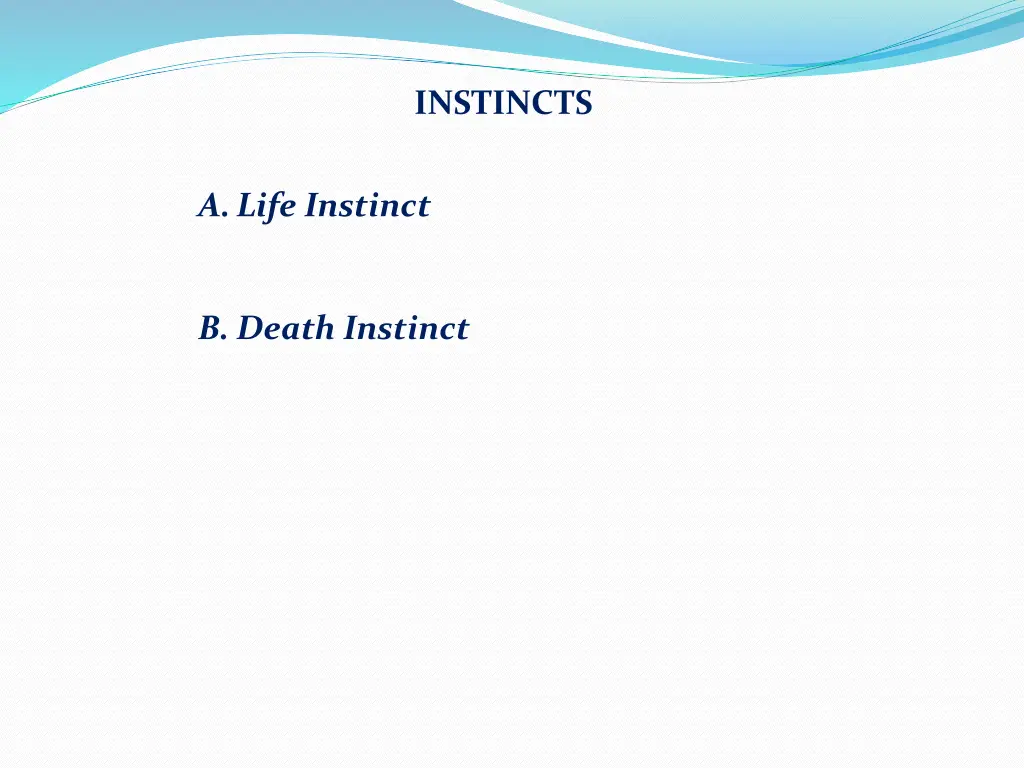 instincts