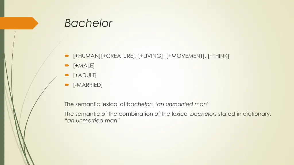 bachelor