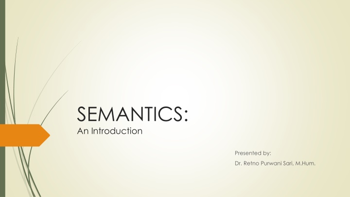 semantics an introduction