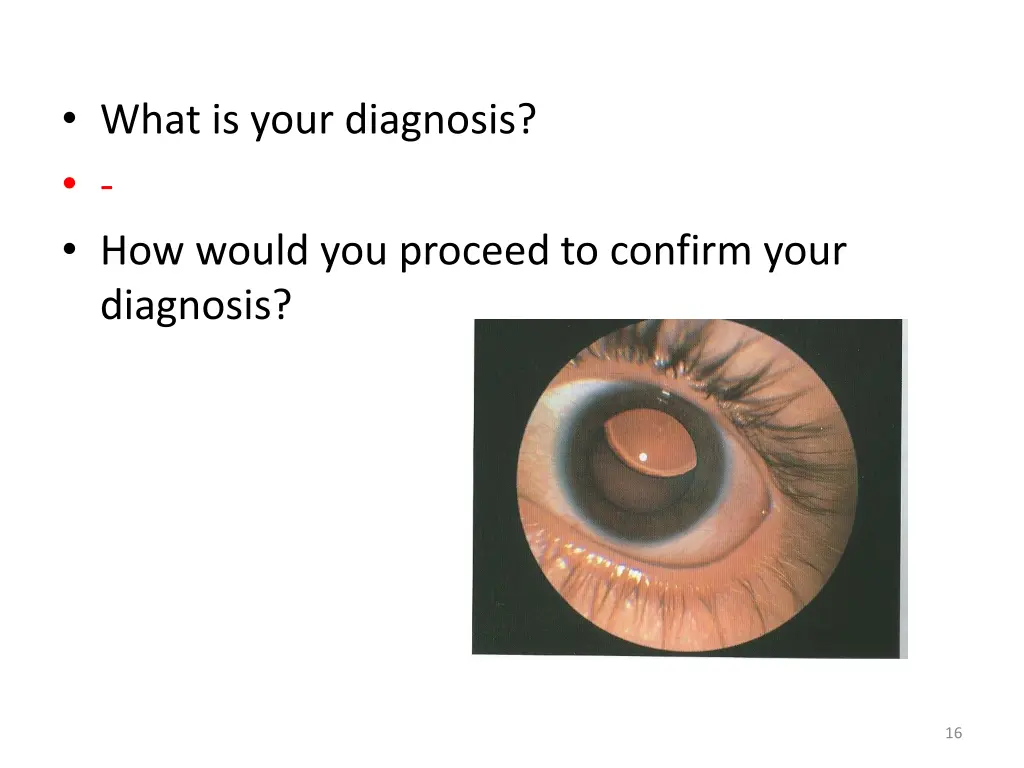 what is your diagnosis how would you proceed
