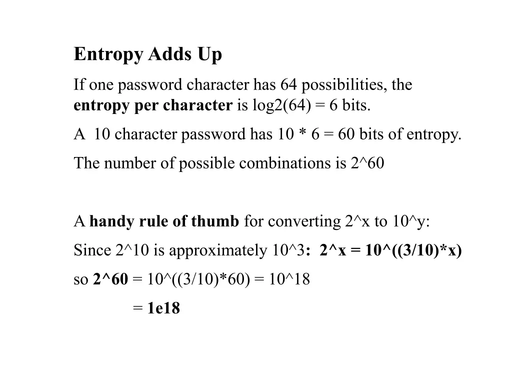 entropy adds up