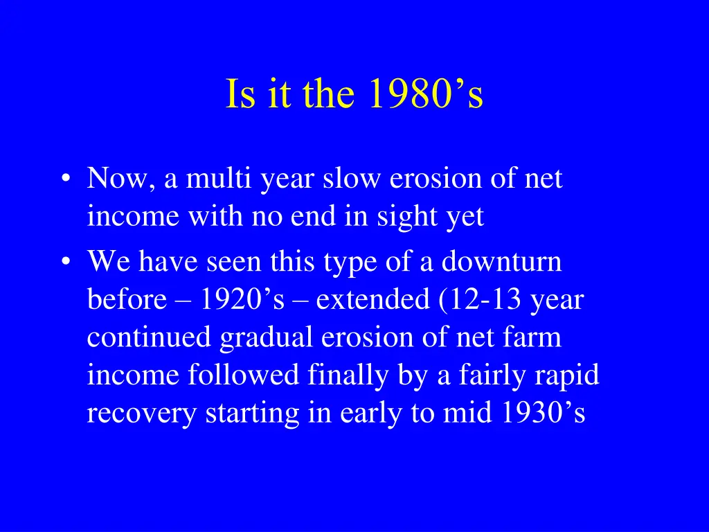 is it the 1980 s 1