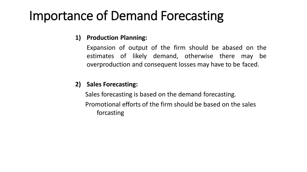 importance importance of