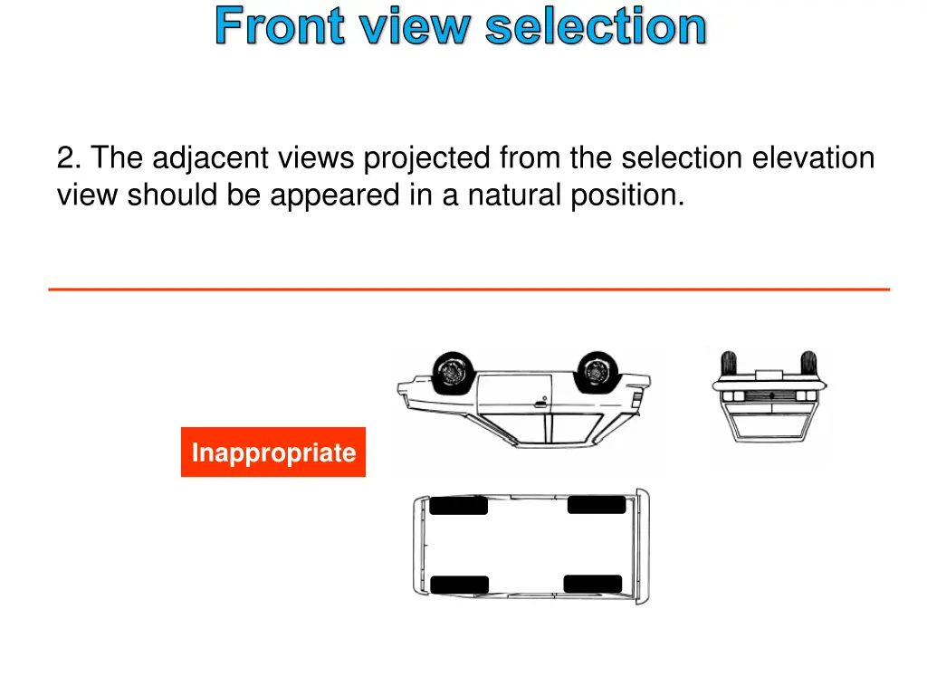 front view selection 1