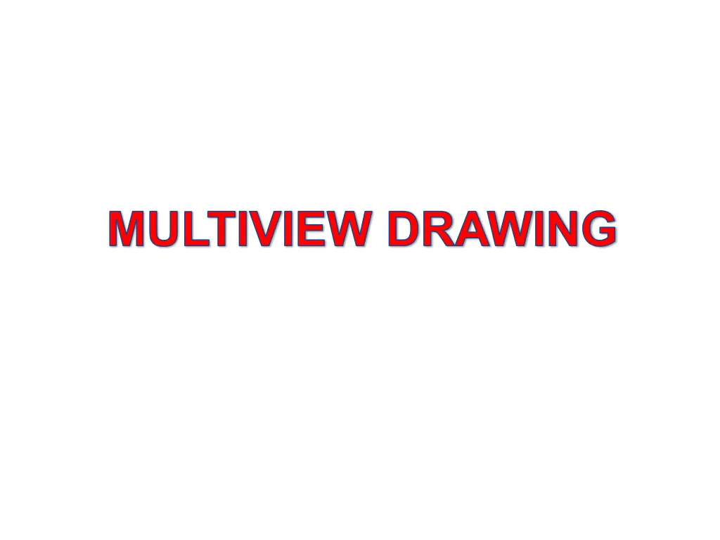 multiview drawing