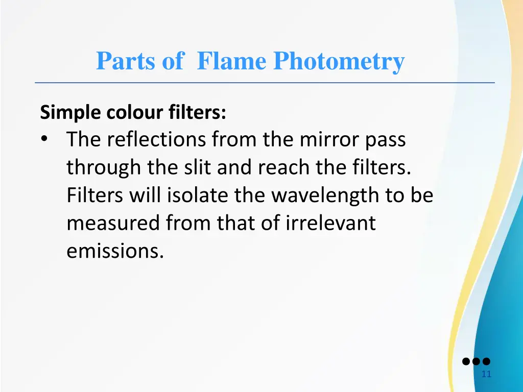 parts of flame photometry 2