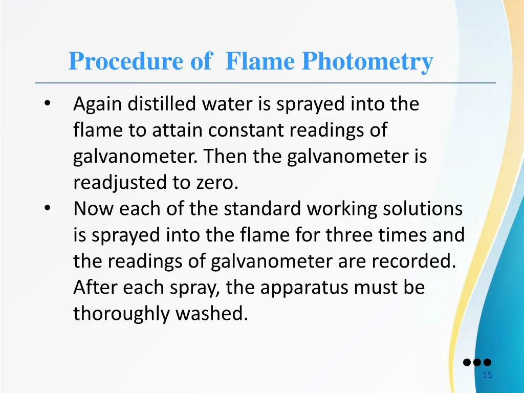 procedure of flame photometry 2