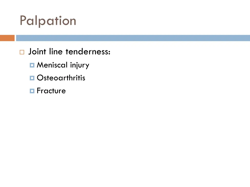 palpation 1